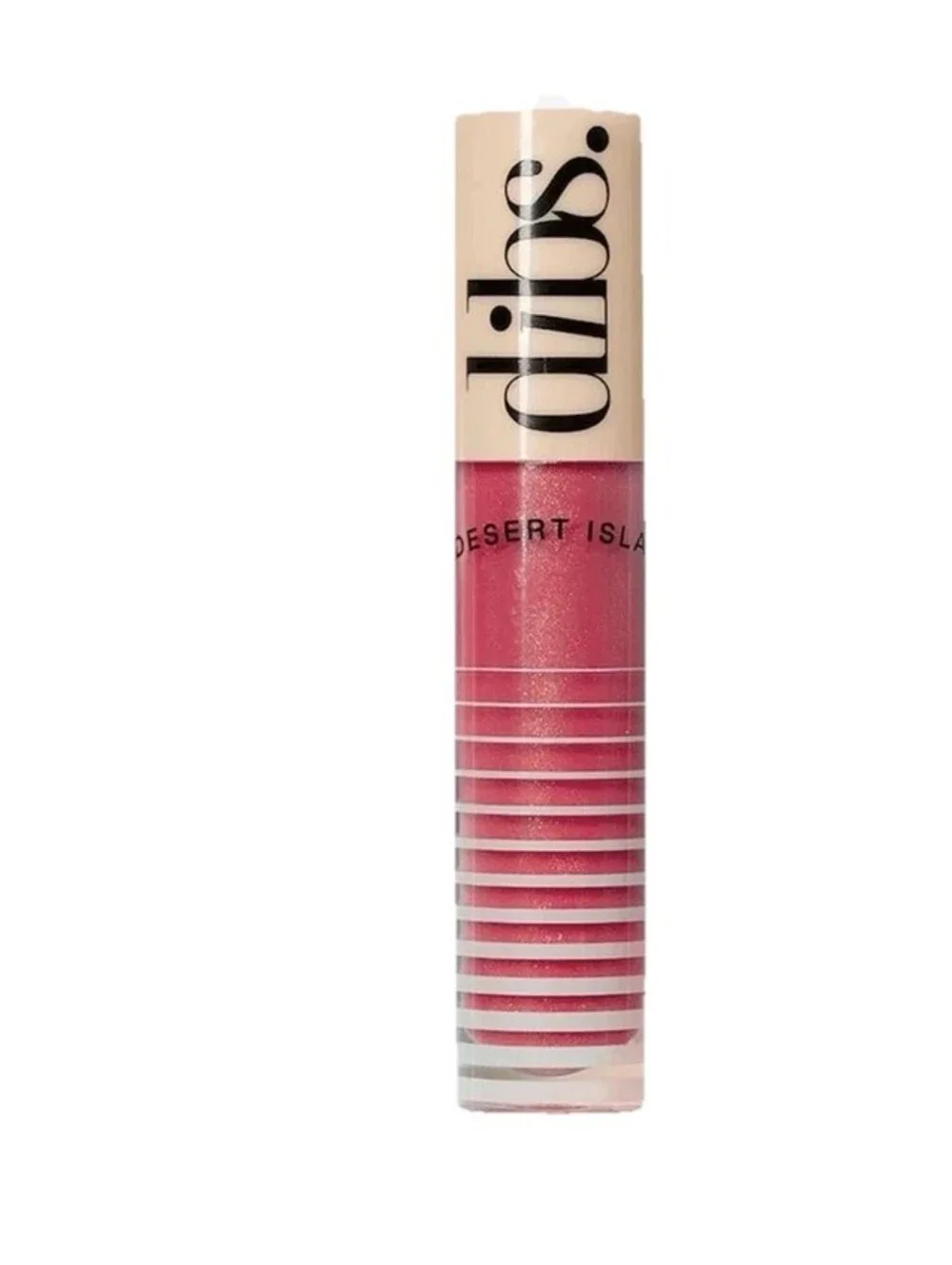DIBS Beauty Go To Glossy Balm Strawberry Summer Pink Shimmer Full Size BNIB